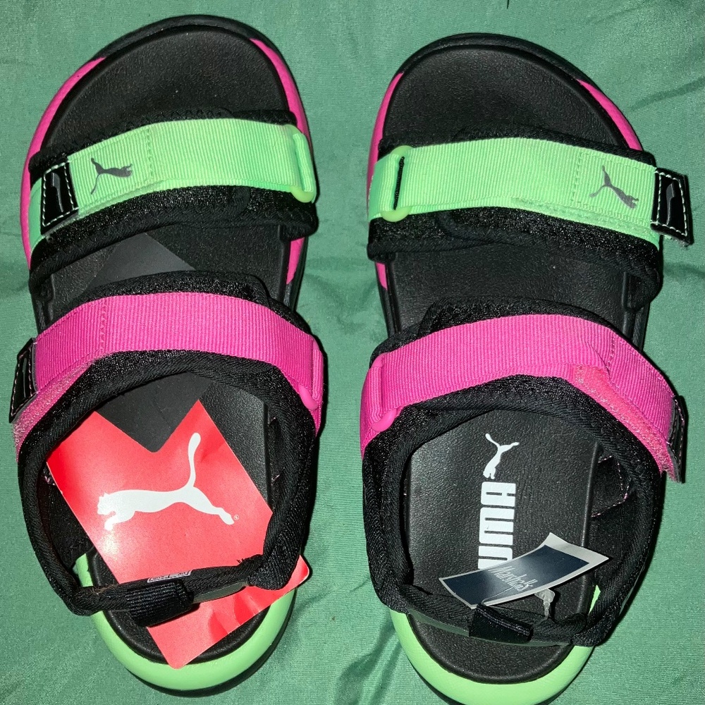 Puma Glow In The Dark Sandals